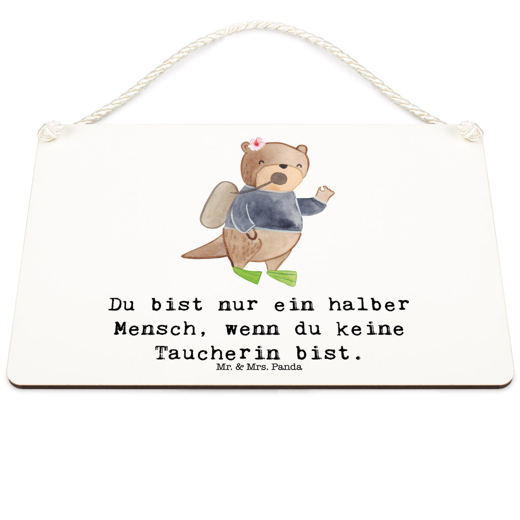 Deko Schild Taucherin mit Herz Dekoschild, Deko Schild, Schild, Tür Schild, Türschild, Holzschild, Wandschild, Wanddeko, Beruf, Ausbildung, Jubiläum, Abschied, Rente, Kollege, Kollegin, Geschenk, Schenken, Arbeitskollege, Mitarbeiter, Firma, Danke, Dankeschön