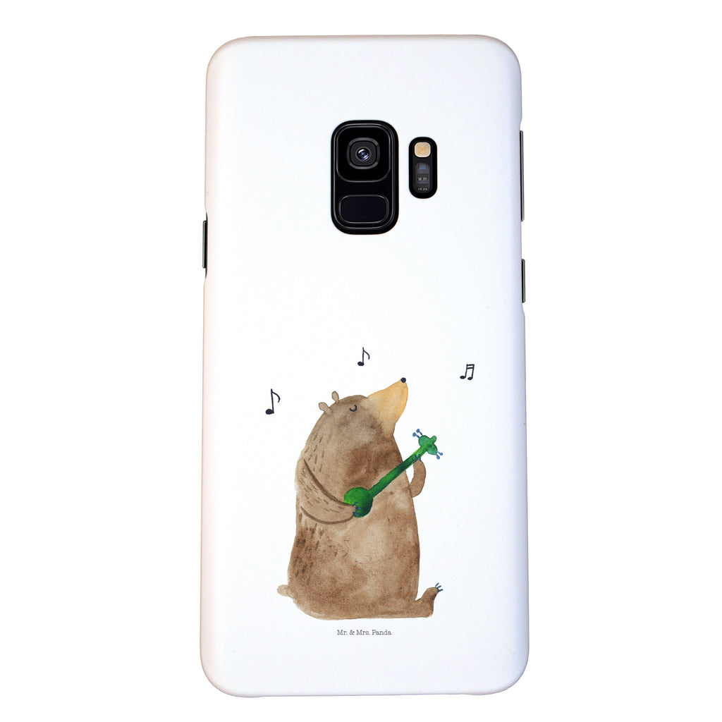 Handyhülle Bär Gitarre Samsung Galaxy S9, Handyhülle, Smartphone Hülle, Handy Case, Handycover, Hülle, Bär, Teddy, Teddybär