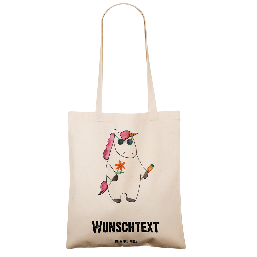 Personalisierte Tragetasche Einhorn Woodstock Personalisierte Beuteltasche, Personalisierter Beutel, Personalisierte Einkaufstasche, Personalisierter Jutebeutel, Personalisierter Stoffbeutel, Tragetasche mit Namen, Einkaufstasche mit Namen, Stoffbeutel mit Namen, Personalisierte Tasche, Personalisierte Jutetasche, Personalisierte Kindergartentasche, Einhorn, Einhörner, Einhorn Deko, Pegasus, Unicorn, Kiffen, Joint, Zigarette, Alkohol, Party, Spaß. lustig, witzig, Woodstock