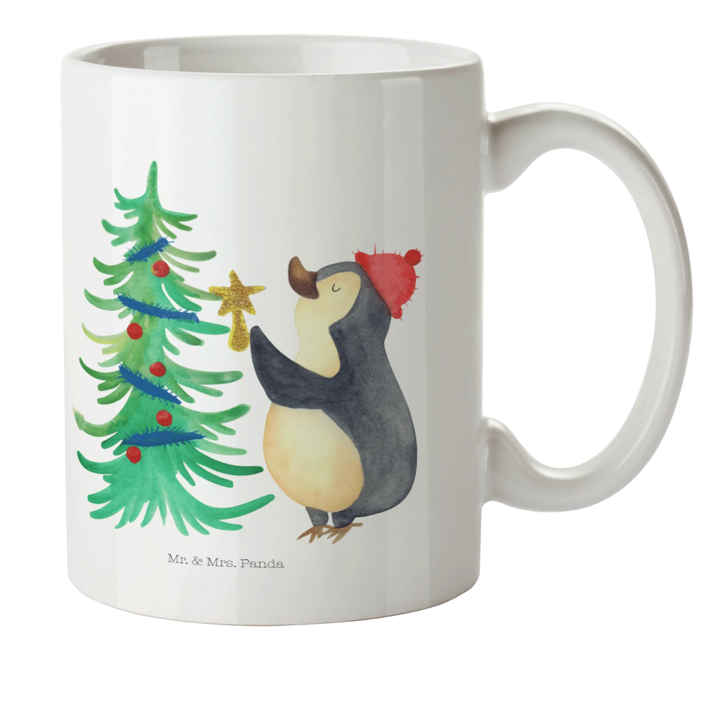 Kindertasse Pinguin Weihnachtsbaum Kindertasse, Kinder Tasse, Kunststoff Tasse, Kindergarten Tasse, Trinkbecher, Camping Becher, Kaffeetasse, Kunststoffbecher, Kindergartenbecher, Outdoorgeschirr, Kunststoffgeschirr, Reisebecher, Reisetasse, Kinderbecher, Bruchfeste Tasse, Bruchsichere Tasse, Plastik Tasse, Plastiktasse, Winter, Weihnachten, Weihnachtsdeko, Nikolaus, Advent, Heiligabend, Wintermotiv, Pinguin