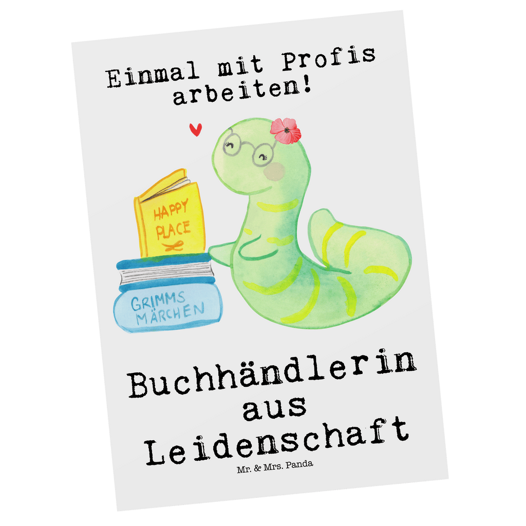 Postkarte Buchhändlerin aus Leidenschaft Postkarte, Karte, Geschenkkarte, Grußkarte, Einladung, Ansichtskarte, Geburtstagskarte, Einladungskarte, Dankeskarte, Ansichtskarten, Einladung Geburtstag, Einladungskarten Geburtstag, Beruf, Ausbildung, Jubiläum, Abschied, Rente, Kollege, Kollegin, Geschenk, Schenken, Arbeitskollege, Mitarbeiter, Firma, Danke, Dankeschön, Buchhändlerin, Buchhandlung, Buchverkäuferin, Bibliothekarin, Bücherwurm