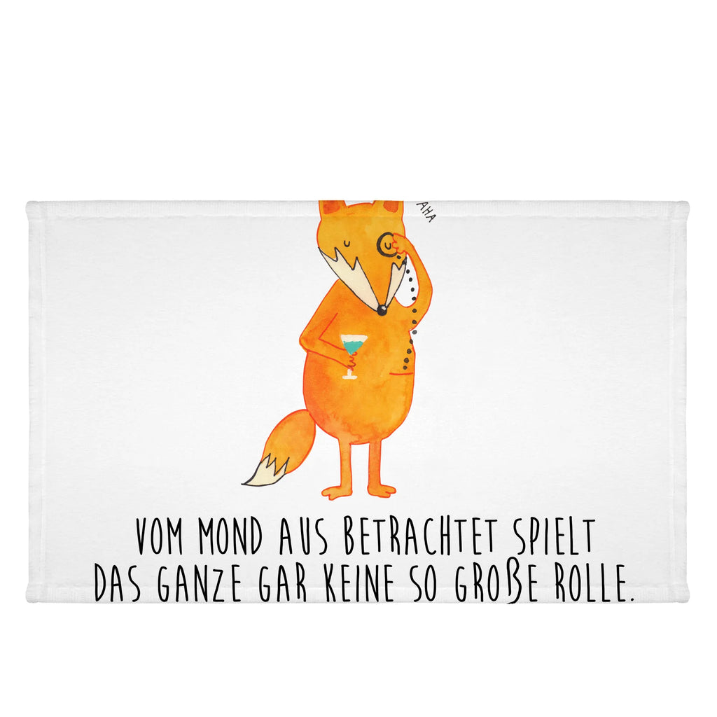 Handtuch Fuchs Lord Handtuch, Badehandtuch, Badezimmer, Handtücher, groß, Kinder, Baby, Fuchs, Füchse, tröstende Worte, Spruch lustig, Liebeskummer Geschenk, Motivation Spruch, Problemlösung