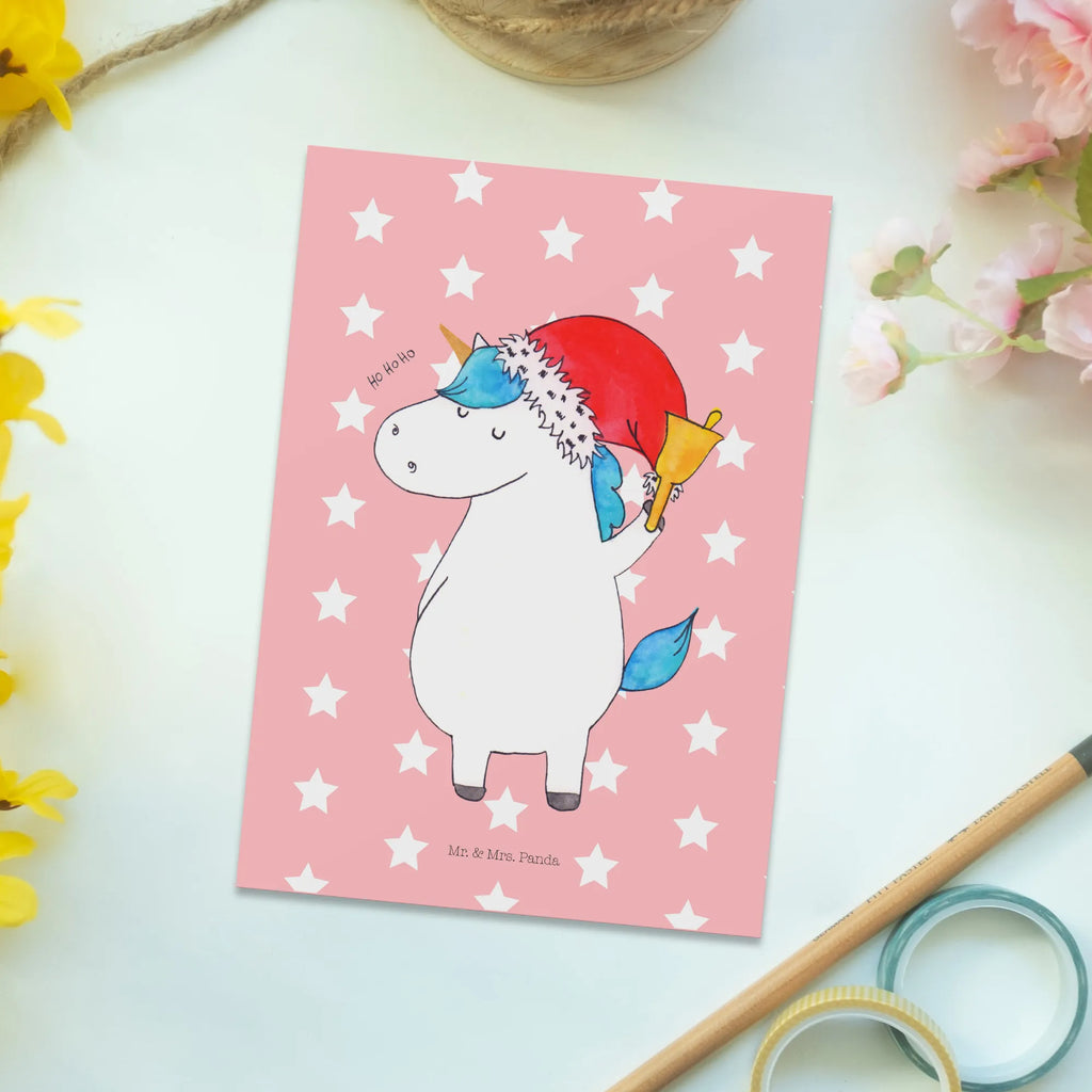 Postkarte Einhorn Weihnachtsmann Postkarte, Karte, Geschenkkarte, Grußkarte, Einladung, Ansichtskarte, Geburtstagskarte, Einladungskarte, Dankeskarte, Ansichtskarten, Einladung Geburtstag, Einladungskarten Geburtstag, Einhorn, Einhörner, Einhorn Deko, Pegasus, Unicorn, Gin, Schokolade, Schoki, Weihnachten, Weihnachtsmann, Nikolaus, Wunschzettel, Wunschliste, Feenstaub