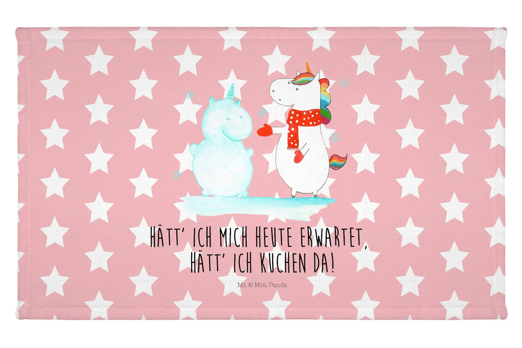 Handtuch Einhorn Schneemann Handtuch, Badehandtuch, Badezimmer, Handtücher, groß, Kinder, Baby, Einhorn, Einhörner, Einhorn Deko, Unicorn, Schneemann, Winter, Schnee, Kuchen, Weihnachten, kalt, Mütze, Handschuhe, X-Mas