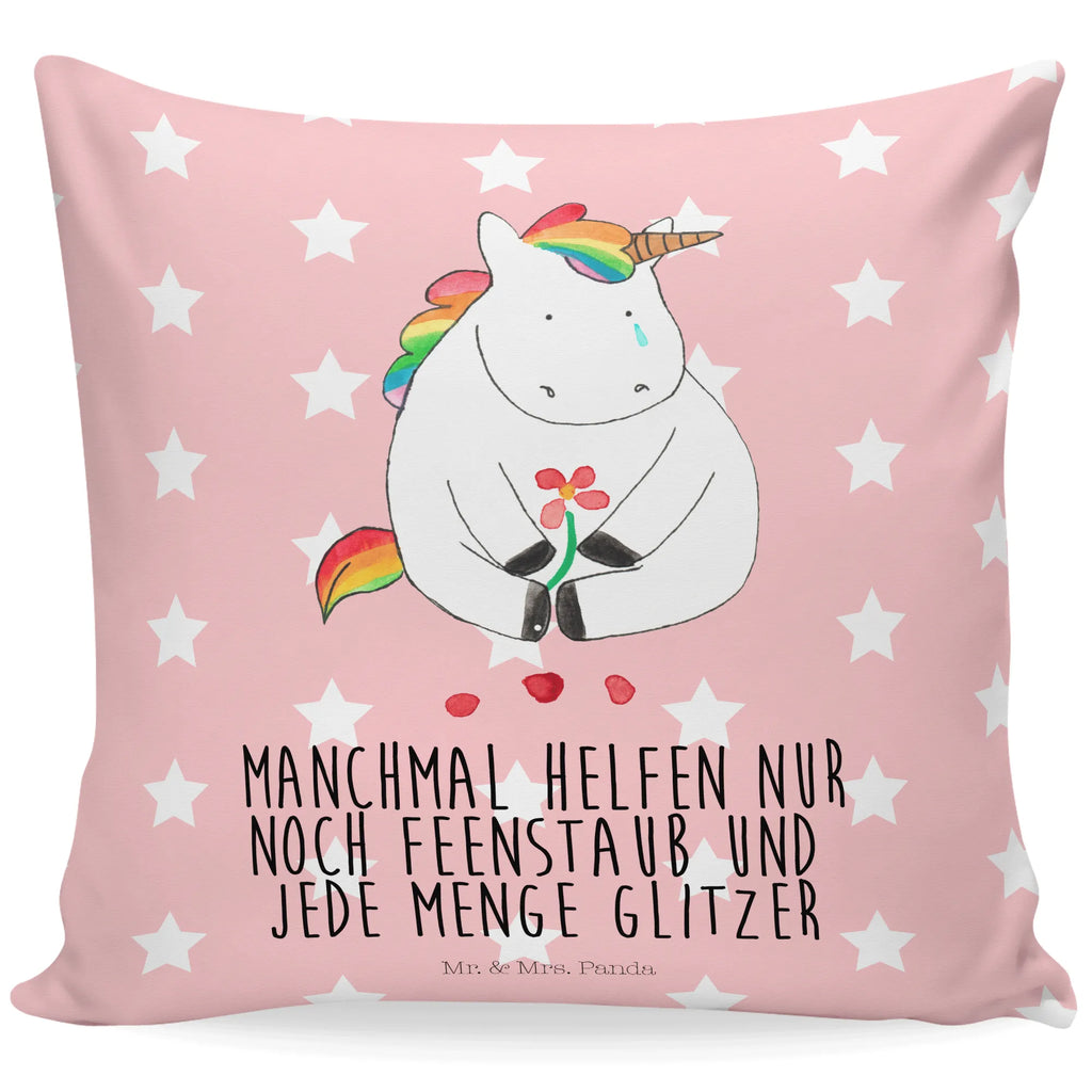 40x40 Kissen Einhorn Traurig Kissenhülle, Kopfkissen, Sofakissen, Dekokissen, Motivkissen, sofakissen, sitzkissen, Kissen, Kissenbezüge, Kissenbezug 40x40, Kissen 40x40, Kissenhülle 40x40, Zierkissen, Couchkissen, Dekokissen Sofa, Sofakissen 40x40, Dekokissen 40x40, Kopfkissen 40x40, Kissen 40x40 Waschbar, Einhorn, Einhörner, Einhorn Deko, Pegasus, Unicorn, Glitzer, Trösten. Freundschaft, Freunde, Liebe, Trauer, Grußkarte, Blume