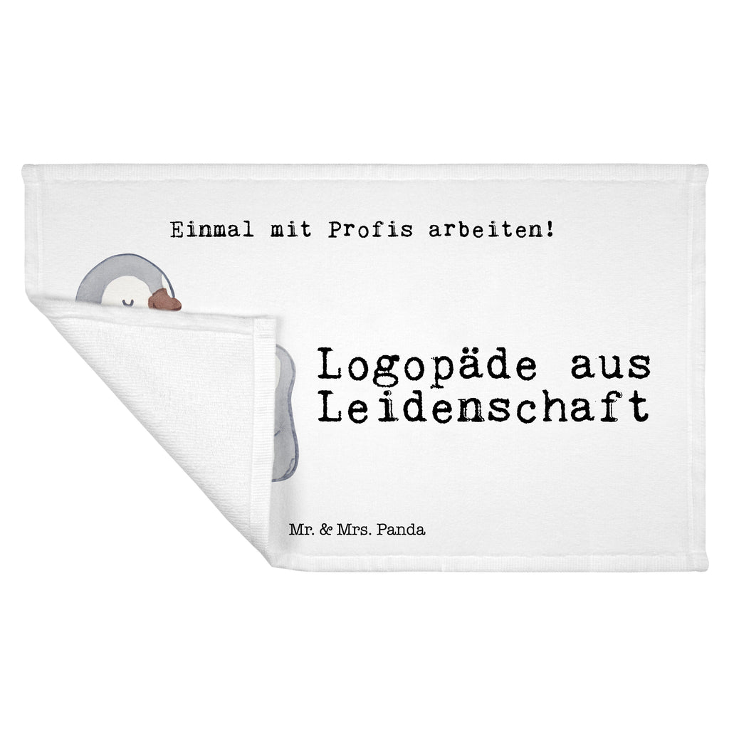 Handtuch Logopäde aus Leidenschaft Gästetuch, Reisehandtuch, Sport Handtuch, Frottier, Kinder Handtuch, Beruf, Ausbildung, Jubiläum, Abschied, Rente, Kollege, Kollegin, Geschenk, Schenken, Arbeitskollege, Mitarbeiter, Firma, Danke, Dankeschön, Logopäde, Logopädie, Studium