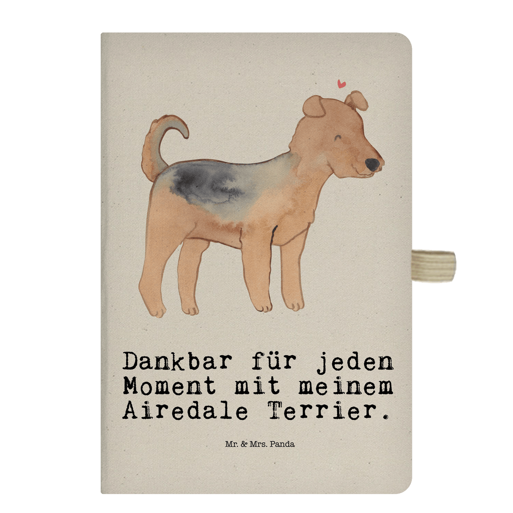 Baumwoll Notizbuch Airedale Terrier Moment Notizen, Eintragebuch, Tagebuch, Notizblock, Adressbuch, Journal, Kladde, Skizzenbuch, Notizheft, Schreibbuch, Schreibheft, Hund, Hunderasse, Rassehund, Hundebesitzer, Geschenk, Tierfreund, Schenken, Welpe, Airedale Terrier