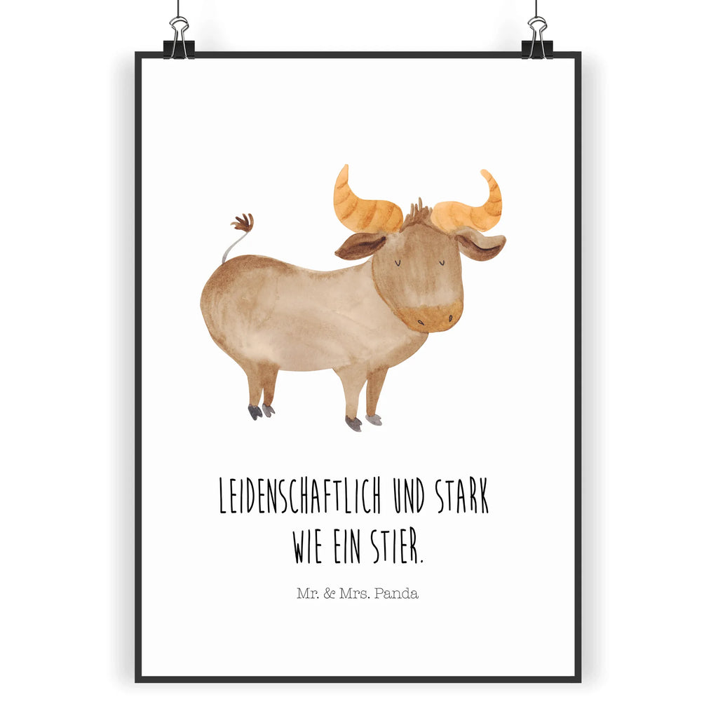 Poster Sternzeichen Stier Poster, Wandposter, Bild, Wanddeko, Küchenposter, Kinderposter, Wanddeko Bild, Raumdekoration, Wanddekoration, Handgemaltes Poster, Mr. & Mrs. Panda Poster, Designposter, Kunstdruck, Posterdruck, Tierkreiszeichen, Sternzeichen, Horoskop, Astrologie, Aszendent, Stier, Stier Geschenk, Stier Sternzeichen, Geschenk Mai, Geschenk April, Geburtstag Mai, Geburtstag April, Rind, Ochse