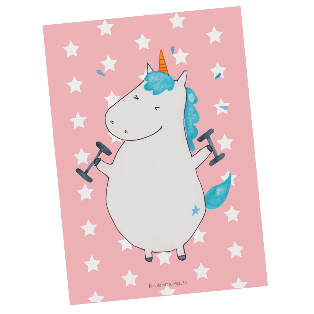 Postkarte Einhorn Fitness Postkarte, Karte, Geschenkkarte, Grußkarte, Einladung, Ansichtskarte, Geburtstagskarte, Einladungskarte, Dankeskarte, Ansichtskarten, Einladung Geburtstag, Einladungskarten Geburtstag, Einhorn, Einhörner, Einhorn Deko, Pegasus, Unicorn, Gym, Fitness, Fitnessstudio, Diät, Abnehmen, Sport, Pumpen, Geräte, Sixpack