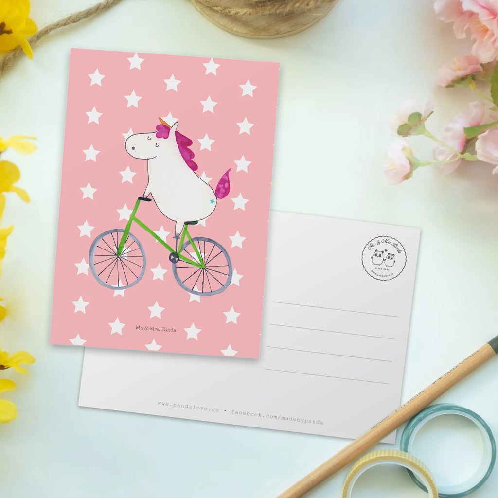 Postkarte Einhorn Radfahrer Postkarte, Karte, Geschenkkarte, Grußkarte, Einladung, Ansichtskarte, Geburtstagskarte, Einladungskarte, Dankeskarte, Ansichtskarten, Einladung Geburtstag, Einladungskarten Geburtstag, Einhorn, Einhörner, Einhorn Deko, Pegasus, Unicorn, Radfahren, Radfahrer, Rad, Bike, Feenstaub, Konfetti, Luxusproblem, Kummer, Liebeskummer