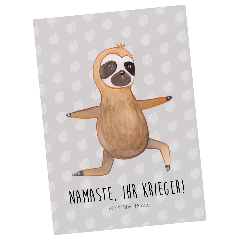 Postkarte Faultier Yoga Postkarte, Karte, Geschenkkarte, Grußkarte, Einladung, Ansichtskarte, Geburtstagskarte, Einladungskarte, Dankeskarte, Ansichtskarten, Einladung Geburtstag, Einladungskarten Geburtstag, Faultier, Faultier Geschenk, Faultier Deko, Faultiere, faul, Lieblingstier, Yoga, Namaste, Krieger, Yogaübungen, Meditation, Atmung, Gelassenheit, Entspannung