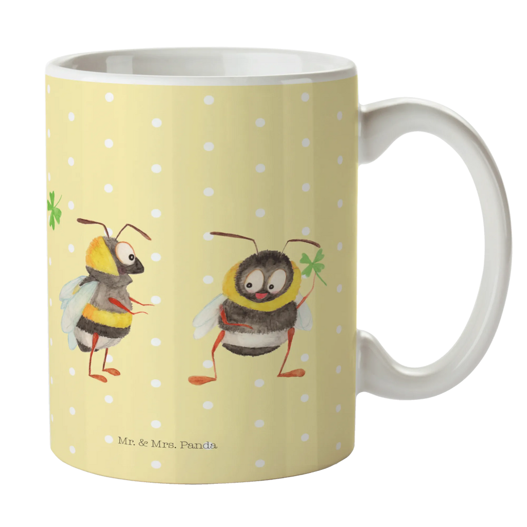 Tasse Hummeln Kleeblatt Tasse, Kaffeetasse, Teetasse, Becher, Kaffeebecher, Teebecher, Keramiktasse, Porzellantasse, Büro Tasse, Geschenk Tasse, Tasse Sprüche, Tasse Motive, Kaffeetassen, Tasse bedrucken, Designer Tasse, Cappuccino Tassen, Schöne Teetassen, Tiermotive, Gute Laune, lustige Sprüche, Tiere, Hummel, Biene, Spruch positiv, Biene Deko, Spruch schön, glücklich sein, glücklich werden, Spruch fröhlich