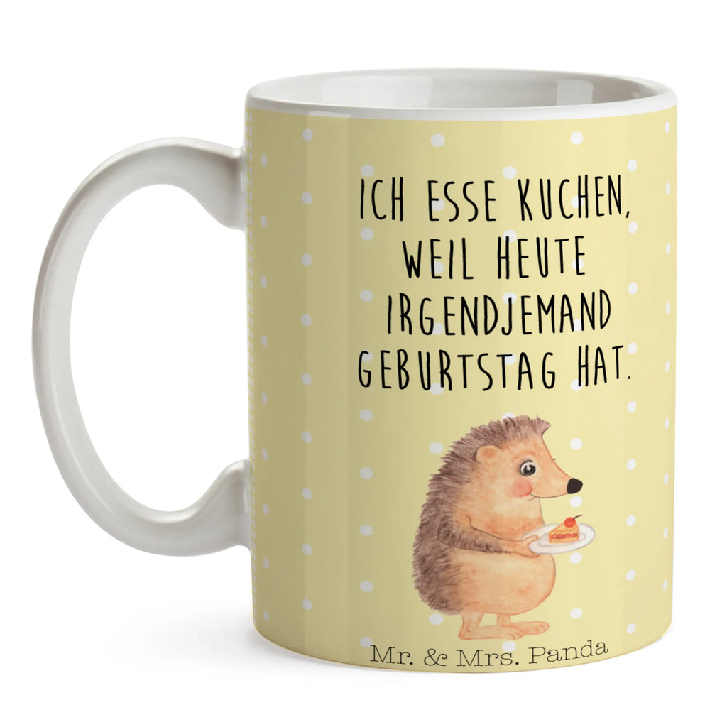 Tasse Igel Kuchenstück Tasse, Kaffeetasse, Teetasse, Becher, Kaffeebecher, Teebecher, Keramiktasse, Porzellantasse, Büro Tasse, Geschenk Tasse, Tasse Sprüche, Tasse Motive, Kaffeetassen, Tasse bedrucken, Designer Tasse, Cappuccino Tassen, Schöne Teetassen, Tiermotive, Gute Laune, lustige Sprüche, Tiere, Igel, Essen Spruch, Kuchen, Backen Geschenk, Kuchen backen, Einladung Party, Geburtstagskuchen, Torte