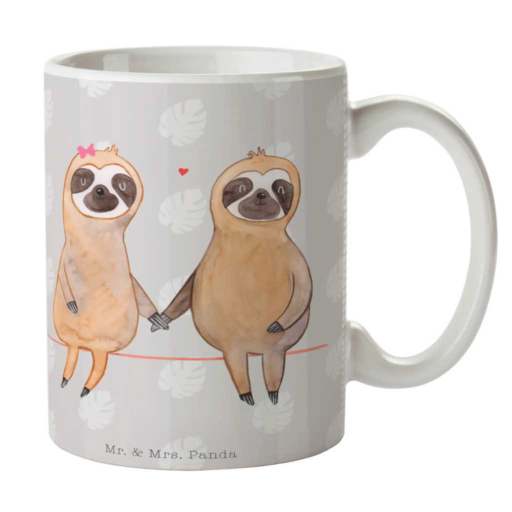 Tasse Faultier Pärchen Tasse, Kaffeetasse, Teetasse, Becher, Kaffeebecher, Teebecher, Keramiktasse, Porzellantasse, Büro Tasse, Geschenk Tasse, Tasse Sprüche, Tasse Motive, Kaffeetassen, Tasse bedrucken, Designer Tasse, Cappuccino Tassen, Schöne Teetassen, Faultier, Faultier Geschenk, Faultier Deko, Faultiere, faul, Lieblingstier, Liebe, Liebespaar, Faultierliebe, Faultierpärchen, verliebt, verlobt, gemeinsam, relaxen, Pärchen, Beziehung, Langsamkeit