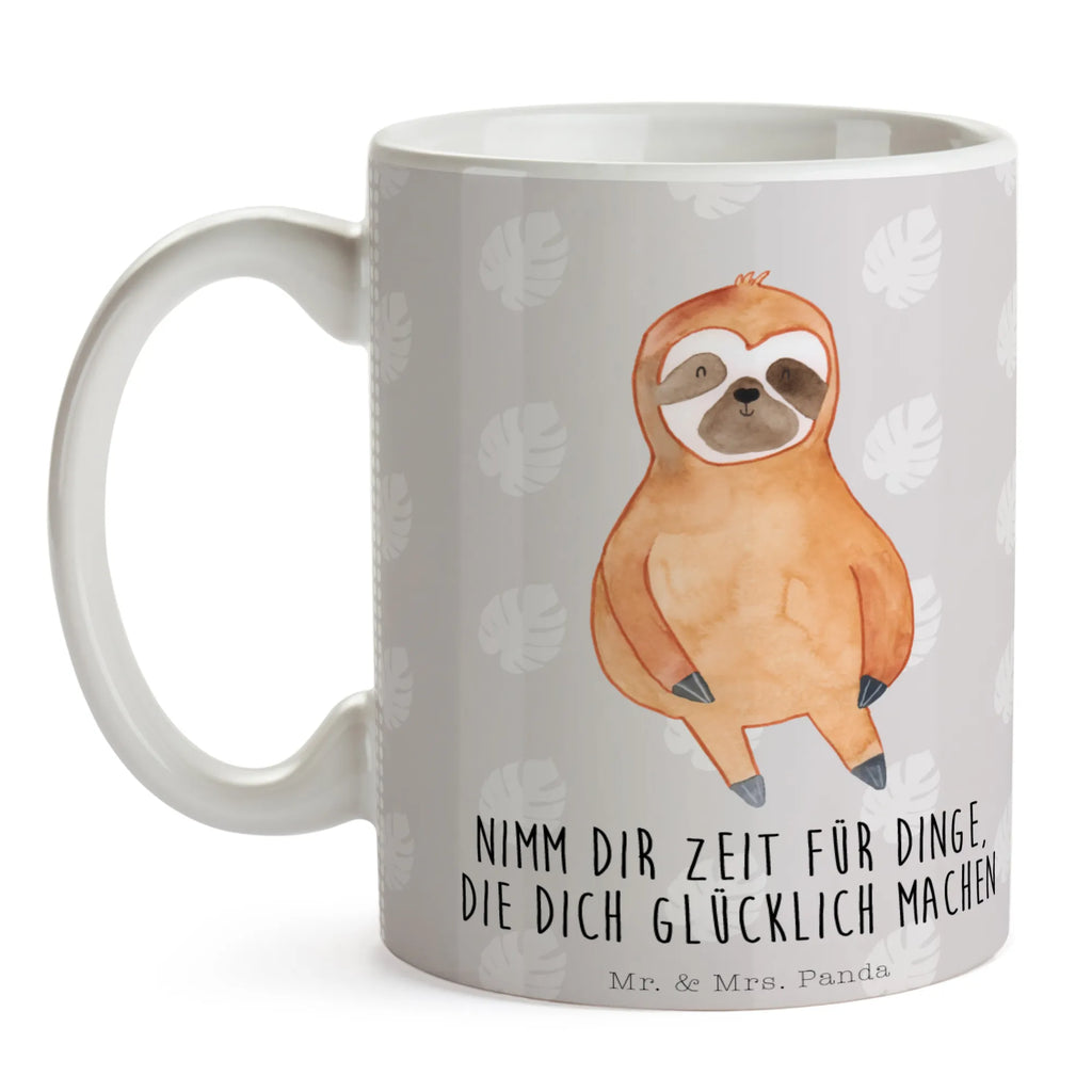 Tasse Faultier Zufrieden Tasse, Kaffeetasse, Teetasse, Becher, Kaffeebecher, Teebecher, Keramiktasse, Porzellantasse, Büro Tasse, Geschenk Tasse, Tasse Sprüche, Tasse Motive, Kaffeetassen, Tasse bedrucken, Designer Tasse, Cappuccino Tassen, Schöne Teetassen, Faultier, Faultier Geschenk, Faultier Deko, Faultiere, faul, Lieblingstier, Pause, relaxen, Glück, glücklich, zufrieden, happy, Zufriedenheit, Gelassenheit, Ruhe, Frieden