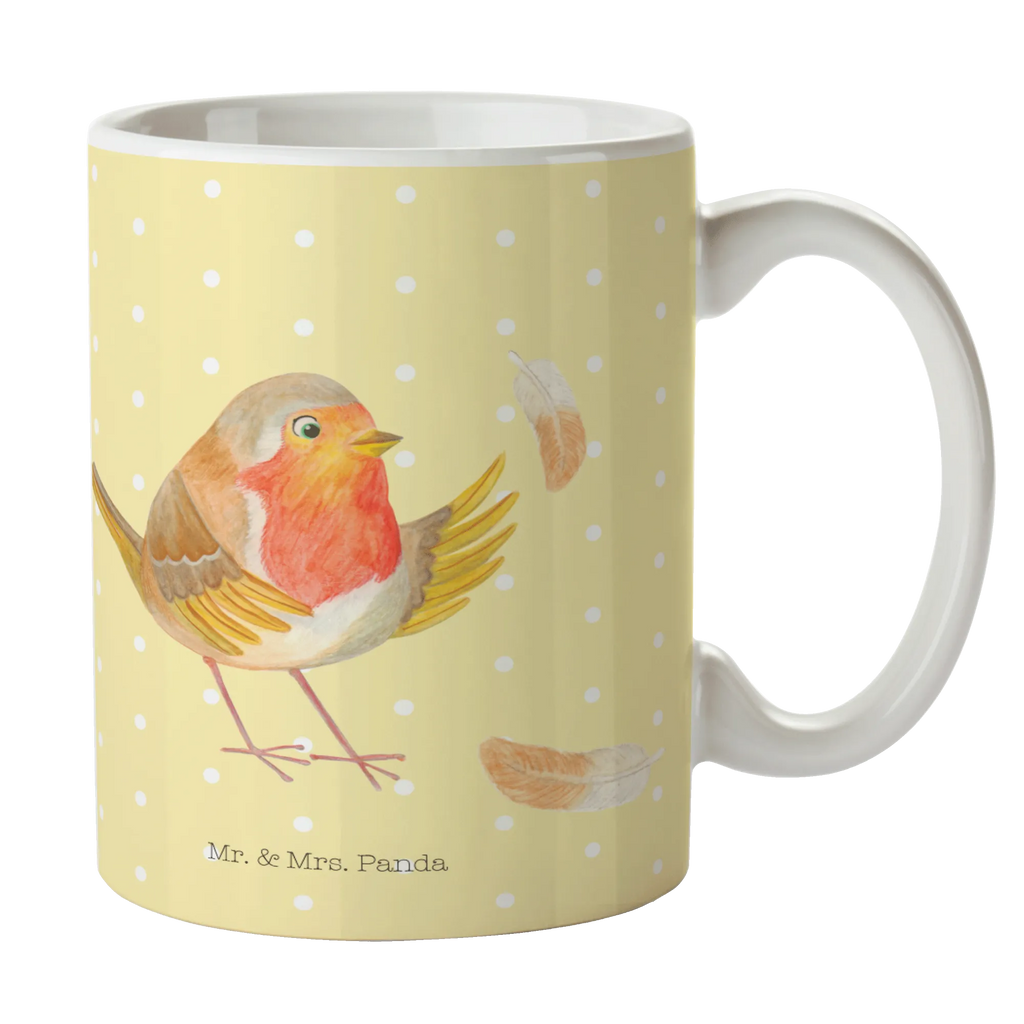 Tasse Rotkehlchen mit Federn Tasse, Kaffeetasse, Teetasse, Becher, Kaffeebecher, Teebecher, Keramiktasse, Porzellantasse, Büro Tasse, Geschenk Tasse, Tasse Sprüche, Tasse Motive, Kaffeetassen, Tasse bedrucken, Designer Tasse, Cappuccino Tassen, Schöne Teetassen, Tiermotive, Gute Laune, lustige Sprüche, Tiere, What if i fall, Rotkehlchen, Spruch Motivation, Spruch Mut, Vogel, Motivation Sprüche, Motivationsbilder, fliegen