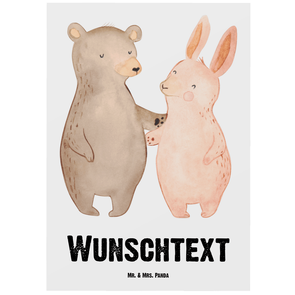 Personalisierte Postkarte Hase Beste Freundschaft der Welt Postkarte mit Namen, Postkarte bedrucken, Postkarte mit Wunschtext, Postkarte personalisierbar, Geschenkkarte mit Namen, Grußkarte mit Namen, Karte mit Namen, Einladung mit Namen, Ansichtskarte mit Namen, Geschenkkarte mit Wunschtext, Grußkarte mit Wunschtext, Karte mit Wunschtext, Einladung mit Wunschtext, Ansichtskarte mit Wunschtext, für, Dankeschön, Geschenk, Schenken, Geburtstag, Geburtstagsgeschenk, Geschenkidee, Danke, Bedanken, Mitbringsel, Freude machen, Geschenktipp, Freundschaft, Freunde, Freunde fürs Leben, best friends, Freundin, Freund, Clique, Kumpel, bae, bff