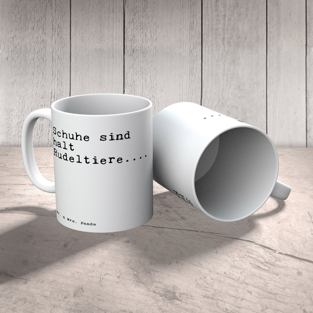 Tasse Sprüche und Zitate Schuhe sind halt Rudeltiere.... Tasse, Kaffeetasse, Teetasse, Becher, Kaffeebecher, Teebecher, Keramiktasse, Porzellantasse, Büro Tasse, Geschenk Tasse, Tasse Sprüche, Tasse Motive, Kaffeetassen, Tasse bedrucken, Designer Tasse, Cappuccino Tassen, Schöne Teetassen, Spruch, Sprüche, lustige Sprüche, Weisheiten, Zitate, Spruch Geschenke, Spruch Sprüche Weisheiten Zitate Lustig Weisheit Worte