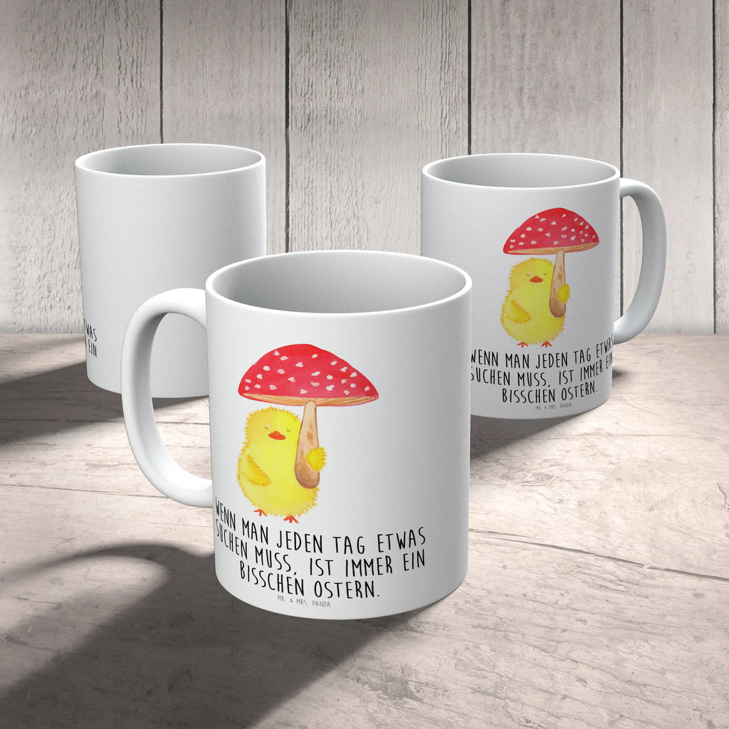 Tasse Küken Fliegenpilz Tasse, Kaffeetasse, Teetasse, Becher, Kaffeebecher, Teebecher, Keramiktasse, Porzellantasse, Büro Tasse, Geschenk Tasse, Tasse Sprüche, Tasse Motive, Kaffeetassen, Tasse bedrucken, Designer Tasse, Cappuccino Tassen, Schöne Teetassen, Ostern, Osterhase, Ostergeschenke, Osternest, Osterdeko, Geschenke zu Ostern, Ostern Geschenk, Ostergeschenke Kinder, Ostern Kinder, Küken, Fliegenpilz, Glückspilz, Frohe Ostern, Ostergrüße