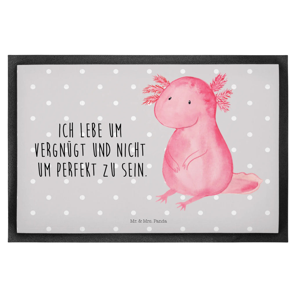 Fußmatte Axolotl null Türvorleger, Schmutzmatte, Fußabtreter, Matte, Schmutzfänger, Fußabstreifer, Schmutzfangmatte, Türmatte, Motivfußmatte, Haustürmatte, Vorleger, Fussmatten, Fußmatten, Gummimatte, Fußmatte außen, Fußmatte innen, Fussmatten online, Gummi Matte, Sauberlaufmatte, Fußmatte waschbar, Fußmatte outdoor, Schmutzfangmatte waschbar, Eingangsteppich, Fußabstreifer außen, Fußabtreter außen, Schmutzfangteppich, Fußmatte außen wetterfest, Axolotl, Molch, Axolot, vergnügt, fröhlich, zufrieden, Lebensstil, Weisheit, Lebensweisheit, Liebe, Freundin