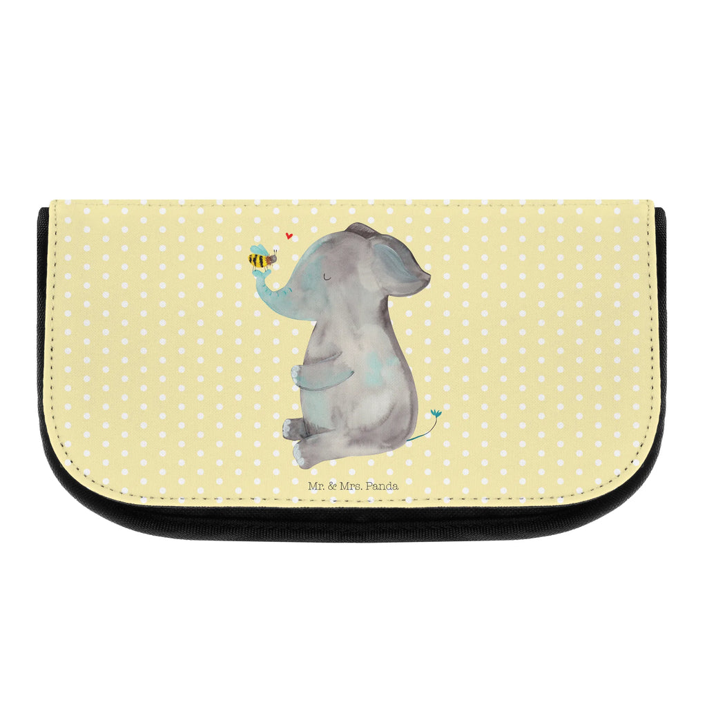 Kosmetiktasche Elefant Biene Kosmetikbeutel, Kulturtasche, Kulturbeutel, Schminktasche, Make-Up Tasche, Kosmetiktasche, Beauty Bag, Kosmetiktasche Damen, Make Up Tasche, Kosmetik Tasche, Kosmetiktasche Klein, Kleine Kosmetiktasche, Schminktasche Klein, Kosmetiktasche Mit Fächern, Schminktäschen, Schminke Tasche, Kosmetiktaschen Damen, Beauty Case, Schmink Täschchen, Tiermotive, Gute Laune, lustige Sprüche, Tiere, Elefant, Biene, Liebe, Liebesbeweis, Jahrestag, Liebesgeschenk, Heiratsantrag, Hochzeitsgeschenk, Liebesspruch