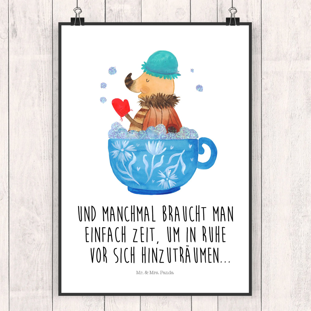 Poster Moth foam bath Poster, Wandposter, Bild, Wanddeko, Küchenposter, Kinderposter, Wanddeko Bild, Raumdekoration, Wanddekoration, Handgemaltes Poster, Mr. & Mrs. Panda Poster, Designposter, Kunstdruck, Posterdruck, Tiermotive, Gute Laune, lustige Sprüche, Tiere, Nachtfalter, Schaumbad, Badezimmer, Bad, WC, Badezimmerdeko, Baden, Tasse, Träumen, verträumt, Ziele, Zeitmanagement