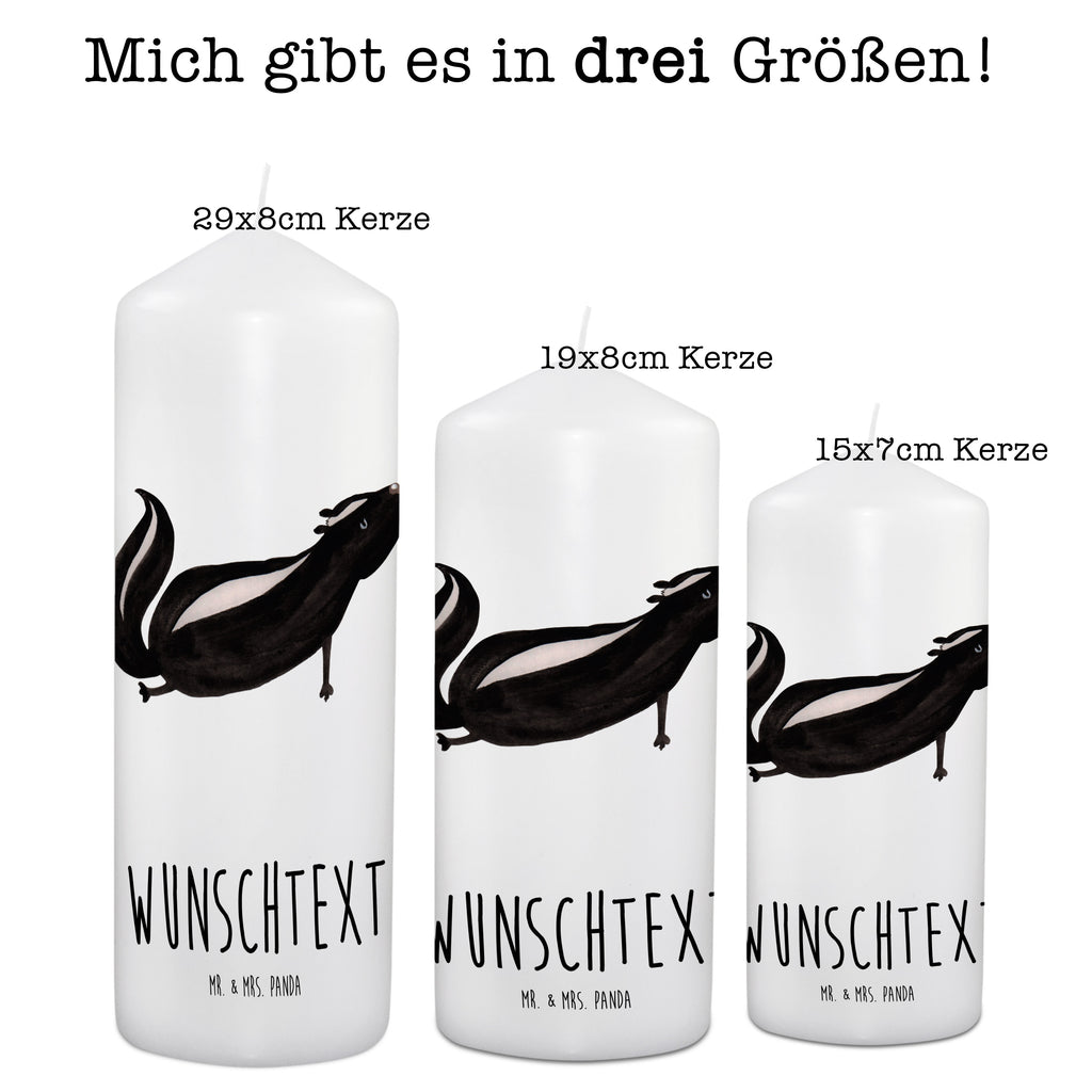 Personalisierte Kerze Stinktier Yoga Kerze, Taufkerze, Kommunionskerze, Geburtstagskerze, Geschenk Kerze, Taufgeschenk Kerze, Kerze mit Druck, Besondere Kerze, Geschenkidee Kerze, Kerze für Kommunion, kerze personalisiert, personalisierte kerze, personalisierte kerzen, Stinktier, Skunk, Wildtier, Raubtier, Stinker, Stinki, Yoga, Namaste, Lebe, Liebe, Lache