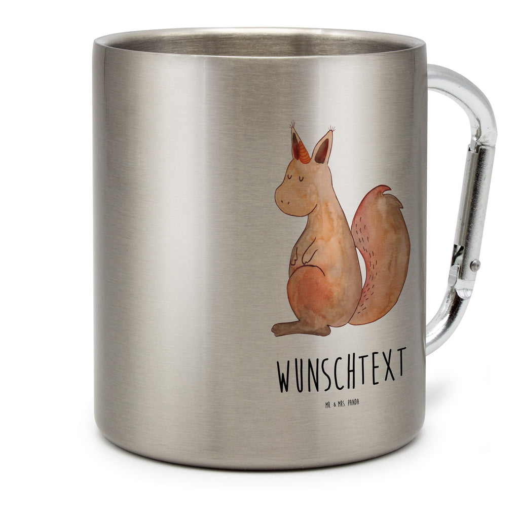 Personalisierter Edelstahlbecher Einhörnchen Glaube Personalisierte Edelstahltasse, Personalisierter Edelstahlbecher, Personalisierter Outdoor Becher, Personalisierte Outdoor Tasse, Einhorn, Einhörner, Einhorn Deko, Pegasus, Unicorn, Einhörnchen, Eichhörnchen, Eichhorn