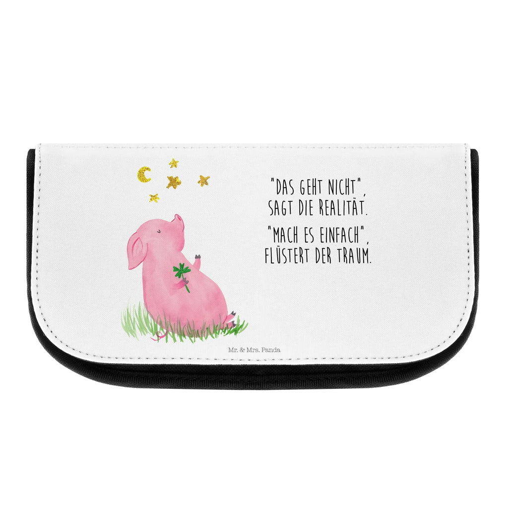 Kosmetiktasche Schwein Glück Kosmetikbeutel, Kulturtasche, Kulturbeutel, Schminktasche, Make-Up Tasche, Kosmetiktasche, Beauty Bag, Kosmetiktasche Damen, Make Up Tasche, Kosmetik Tasche, Kosmetiktasche Klein, Kleine Kosmetiktasche, Schminktasche Klein, Kosmetiktasche Mit Fächern, Schminktäschen, Schminke Tasche, Kosmetiktaschen Damen, Beauty Case, Schmink Täschchen, Tiermotive, Gute Laune, lustige Sprüche, Tiere, Glücksschwein. Glück, Schwein, Schweinchen, Sterne, Sernchen, Ziele, Träume, Motivation, Glücksbringer