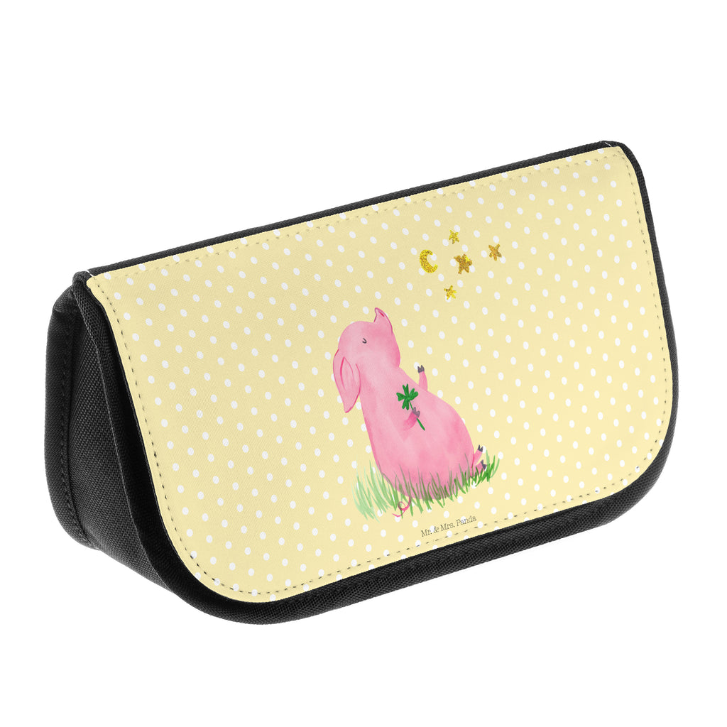 Kosmetiktasche Schwein Glück Kosmetikbeutel, Kulturtasche, Kulturbeutel, Schminktasche, Make-Up Tasche, Kosmetiktasche, Beauty Bag, Kosmetiktasche Damen, Make Up Tasche, Kosmetik Tasche, Kosmetiktasche Klein, Kleine Kosmetiktasche, Schminktasche Klein, Kosmetiktasche Mit Fächern, Schminktäschen, Schminke Tasche, Kosmetiktaschen Damen, Beauty Case, Schmink Täschchen, Tiermotive, Gute Laune, lustige Sprüche, Tiere, Glücksschwein. Glück, Schwein, Schweinchen, Sterne, Sernchen, Ziele, Träume, Motivation, Glücksbringer