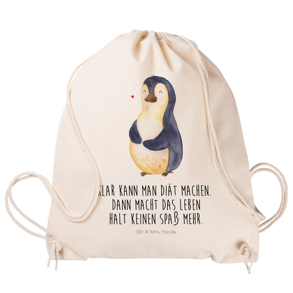 Sportbeutel Pinguin Diät Sportbeutel, Turnbeutel, Beutel, Sporttasche, Tasche, Stoffbeutel, Sportbeutel Kinder, Gymsack, Beutel Rucksack, Kleine Sporttasche, Sportzubehör, Turnbeutel Baumwolle, Pinguin, Pinguine, Diät, Abnehmen, Abspecken, Gewicht, Motivation, Selbstliebe, Körperliebe, Selbstrespekt