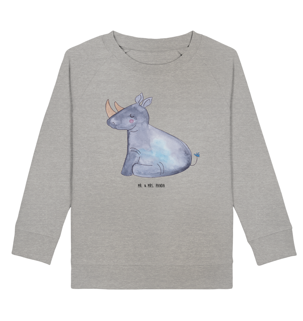 Organic Kinder Pullover Einhorn Nashorn Kinder Pullover, Kinder Sweatshirt, Jungen, Mädchen, Einhorn, Einhörner, Einhorn Deko, Pegasus, Unicorn, Regenbogen, witzig, lustig, Zoo, Glitzer, Einhornpower, Erwachsenwerden, Nashorn, Nashörner