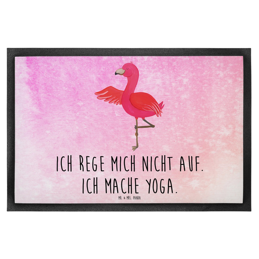 Fußmatte Flamingo Yoga Türvorleger, Schmutzmatte, Fußabtreter, Matte, Schmutzfänger, Fußabstreifer, Schmutzfangmatte, Türmatte, Motivfußmatte, Haustürmatte, Vorleger, Fussmatten, Fußmatten, Gummimatte, Fußmatte außen, Fußmatte innen, Fussmatten online, Gummi Matte, Sauberlaufmatte, Fußmatte waschbar, Fußmatte outdoor, Schmutzfangmatte waschbar, Eingangsteppich, Fußabstreifer außen, Fußabtreter außen, Schmutzfangteppich, Fußmatte außen wetterfest, Flamingo, Vogel, Yoga, Namaste, Achtsamkeit, Yoga-Übung, Entspannung, Ärger, Aufregen, Tiefenentspannung