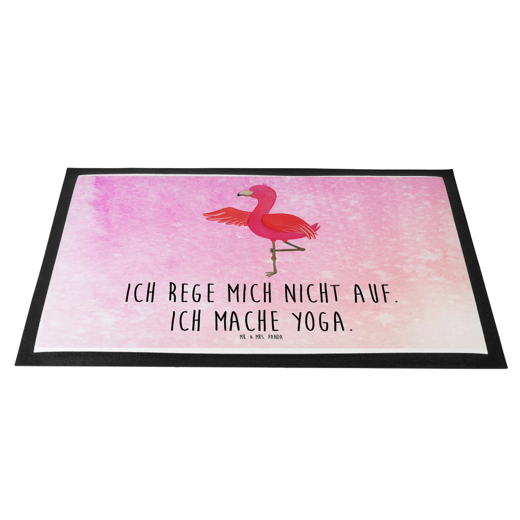 Fußmatte Flamingo Yoga Türvorleger, Schmutzmatte, Fußabtreter, Matte, Schmutzfänger, Fußabstreifer, Schmutzfangmatte, Türmatte, Motivfußmatte, Haustürmatte, Vorleger, Fussmatten, Fußmatten, Gummimatte, Fußmatte außen, Fußmatte innen, Fussmatten online, Gummi Matte, Sauberlaufmatte, Fußmatte waschbar, Fußmatte outdoor, Schmutzfangmatte waschbar, Eingangsteppich, Fußabstreifer außen, Fußabtreter außen, Schmutzfangteppich, Fußmatte außen wetterfest, Flamingo, Vogel, Yoga, Namaste, Achtsamkeit, Yoga-Übung, Entspannung, Ärger, Aufregen, Tiefenentspannung