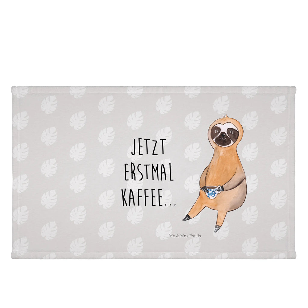 Handtuch Faultier Kaffee Handtuch, Badehandtuch, Badezimmer, Handtücher, groß, Kinder, Baby, Faultier, Faultier Geschenk, Faultier Deko, Faultiere, faul, Lieblingstier, Kaffee, erster Kaffee, Morgenmuffel, Frühaufsteher, Kaffeetasse, Genießer, Coffee, Kaffeegetränk