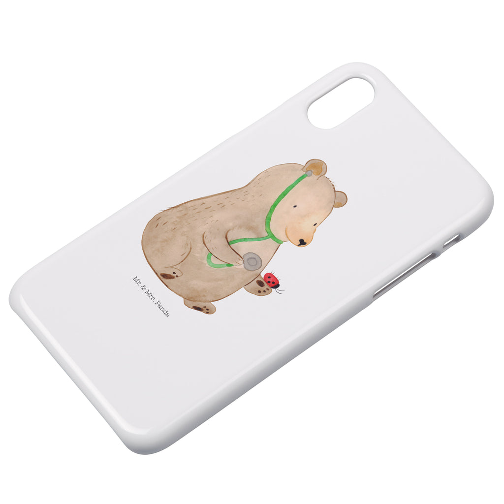 Handyhülle Bär Arzt Handyhülle, Handycover, Cover, Handy, Hülle, Iphone 10, Iphone X, Bär, Teddy, Teddybär, Arzt, Ärztin, Doktor, Professor, Doktorin, Professorin