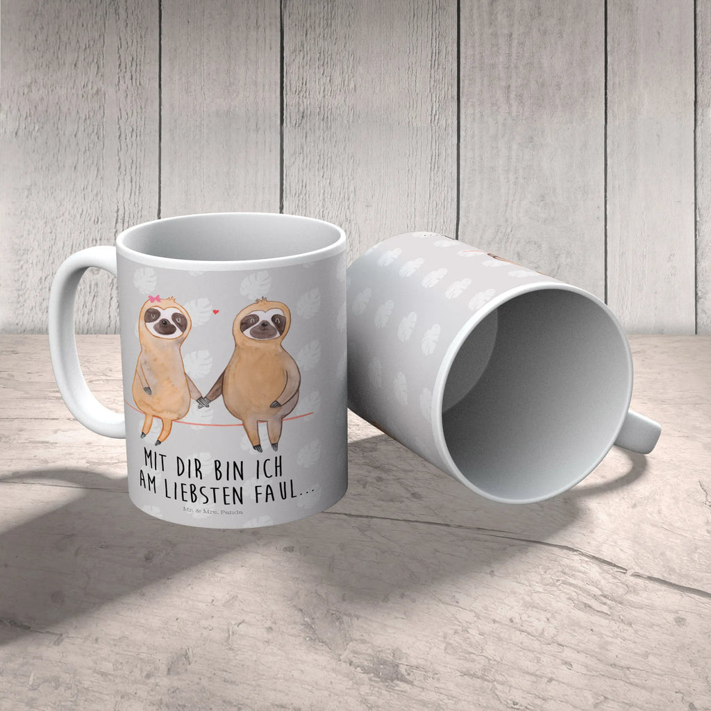 Kindertasse Faultier Pärchen Kindertasse, Kinder Tasse, Kunststoff Tasse, Kindergarten Tasse, Trinkbecher, Camping Becher, Kaffeetasse, Kunststoffbecher, Kindergartenbecher, Outdoorgeschirr, Kunststoffgeschirr, Reisebecher, Reisetasse, Kinderbecher, Bruchfeste Tasse, Bruchsichere Tasse, Plastik Tasse, Plastiktasse, Faultier, Faultier Geschenk, Faultier Deko, Faultiere, faul, Lieblingstier, Liebe, Liebespaar, Faultierliebe, Faultierpärchen, verliebt, verlobt, gemeinsam, relaxen, Pärchen, Beziehung, Langsamkeit