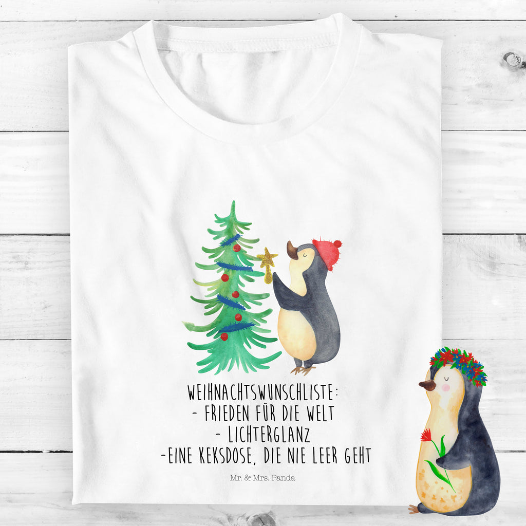 Organic Kinder T-Shirt Pinguin Weihnachtsbaum Kinder T-Shirt, Kinder T-Shirt Mädchen, Kinder T-Shirt Jungen, Winter, Weihnachten, Weihnachtsdeko, Nikolaus, Advent, Heiligabend, Wintermotiv, Pinguin