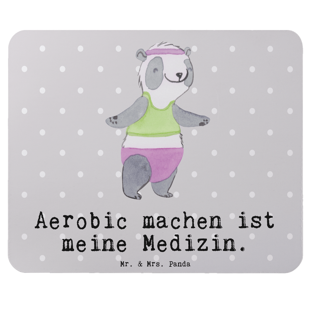 Mauspad Panda Aerobic Medizin Mousepad, Computer zubehör, Büroausstattung, PC Zubehör, Arbeitszimmer, Mauspad, Einzigartiges Mauspad, Designer Mauspad, Mausunterlage, Mauspad Büro, Geschenk, Sport, Sportart, Hobby, Schenken, Danke, Dankeschön, Auszeichnung, Gewinn, Sportler, Aerobic, Aerobic Fitness, Fitnessstudio