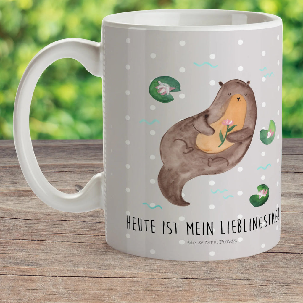 Kindertasse Otter Seerose Kindertasse, Kinder Tasse, Kunststoff Tasse, Kindergarten Tasse, Trinkbecher, Camping Becher, Kaffeetasse, Kunststoffbecher, Kindergartenbecher, Outdoorgeschirr, Kunststoffgeschirr, Reisebecher, Reisetasse, Kinderbecher, Bruchfeste Tasse, Bruchsichere Tasse, Plastik Tasse, Plastiktasse, Otter, Fischotter, Seeotter, Otter Seeotter See Otter