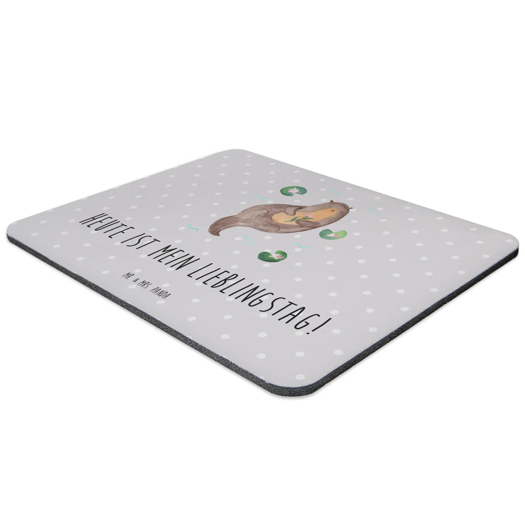 Mauspad Otter Seerose Mousepad, Computer zubehör, Büroausstattung, PC Zubehör, Arbeitszimmer, Mauspad, Einzigartiges Mauspad, Designer Mauspad, Mausunterlage, Mauspad Büro, Otter, Fischotter, Seeotter, Otter Seeotter See Otter