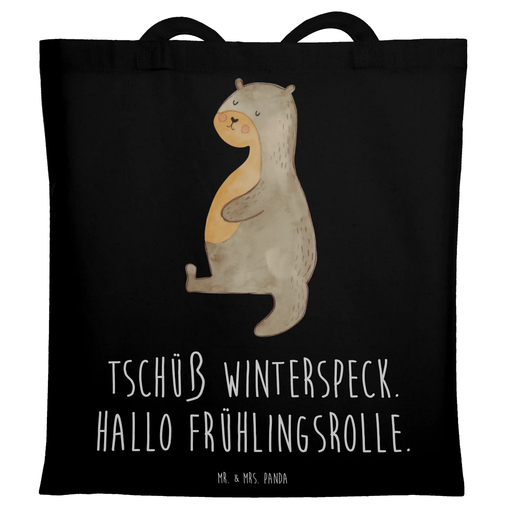 Tragetasche Otter Bauch Beuteltasche, Beutel, Einkaufstasche, Jutebeutel, Stoffbeutel, Tasche, Shopper, Umhängetasche, Strandtasche, Schultertasche, Stofftasche, Tragetasche, Badetasche, Jutetasche, Einkaufstüte, Laptoptasche, Otter, Fischotter, Seeotter, Otter Seeotter See Otter