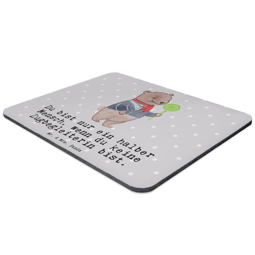 Mauspad Zugbegleiterin mit Herz Mousepad, Computer zubehör, Büroausstattung, PC Zubehör, Arbeitszimmer, Mauspad, Einzigartiges Mauspad, Designer Mauspad, Mausunterlage, Mauspad Büro, Beruf, Ausbildung, Jubiläum, Abschied, Rente, Kollege, Kollegin, Geschenk, Schenken, Arbeitskollege, Mitarbeiter, Firma, Danke, Dankeschön