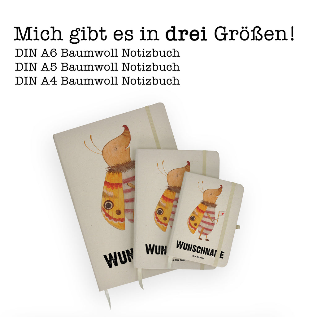 DIN A4 Personalisiertes Notizbuch Nachtfalter mit Fähnchen Personalisiertes Notizbuch, Notizbuch mit Namen, Notizbuch bedrucken, Personalisierung, Namensbuch, Namen, Tiermotive, Gute Laune, lustige Sprüche, Tiere, Nachtfalter, Käfer, Spruch lustig, Spruch witzig, süß, niedlich, Küche Deko, Was kostet die Welt