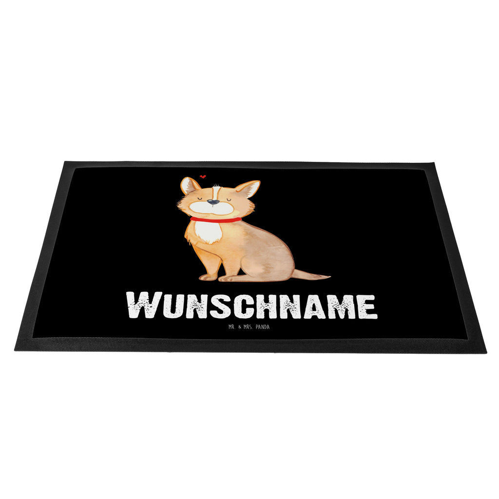 Personalisierte Fußmatte Hundeglück Personalisierte Fußmatte, Fußmatte mit Namen, Personalisieruung, Personalisiert, Fußmatte bedrucken, Türvorleger mit Namen, Haustürmatte personalisiert, Namensfussmatte, Wunschnamen, Bedrucken, Türvorleger personalisiert, Hund, Hundemotiv, Haustier, Hunderasse, Tierliebhaber, Hundebesitzer, Sprüche, Corgie, Hundeliebe, Spruch, Hundemama, Liebe