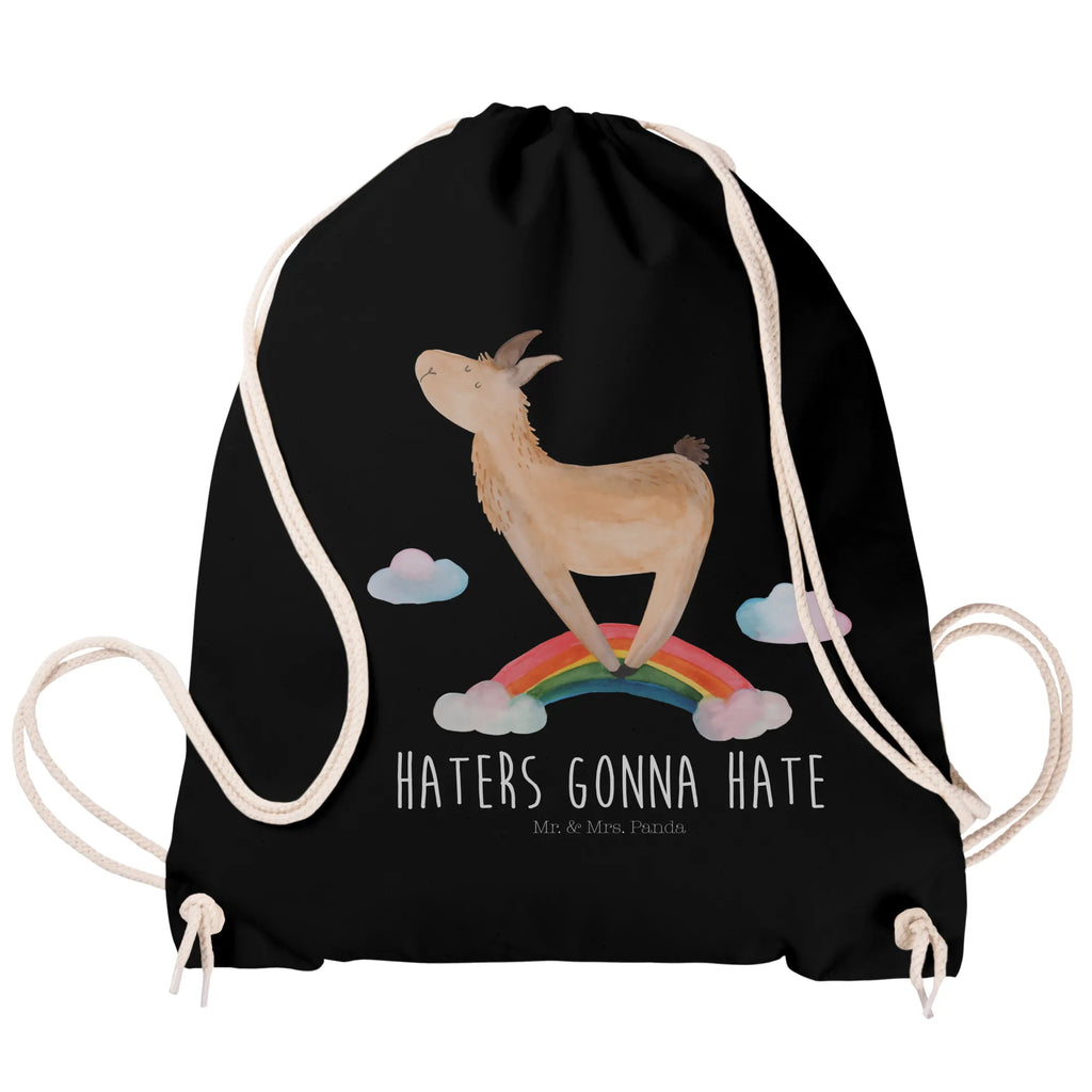 Sportbeutel Lama Regenbogen Sportbeutel, Turnbeutel, Beutel, Sporttasche, Tasche, Stoffbeutel, Sportbeutel Kinder, Gymsack, Beutel Rucksack, Kleine Sporttasche, Sportzubehör, Turnbeutel Baumwolle, Lama, Alpaka, Lamas, Regenbogen, Haters gonna hate, Haters, Selbstständig, Außenseiter, Schule, Abi, Hobby, Wolkenland, Freiheit