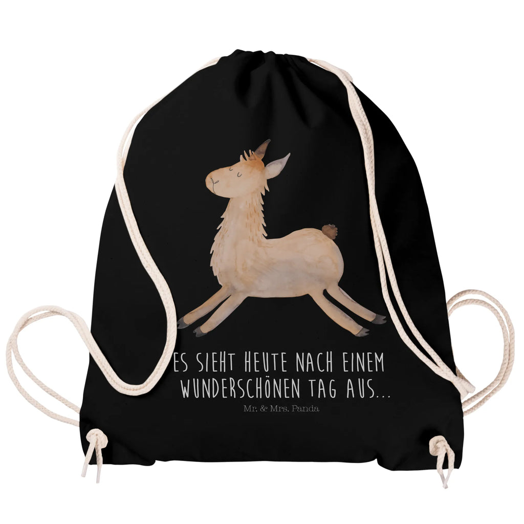 Sportbeutel Lama Springen Sportbeutel, Turnbeutel, Beutel, Sporttasche, Tasche, Stoffbeutel, Sportbeutel Kinder, Gymsack, Beutel Rucksack, Kleine Sporttasche, Sportzubehör, Turnbeutel Baumwolle, Lama, Alpaka, Lamas, Lieblingstag, Happy day, fröhlich, Glück, Freundin, Liebeskummer, Neustart, guten Morgen, Start, Prüfung, Abitur