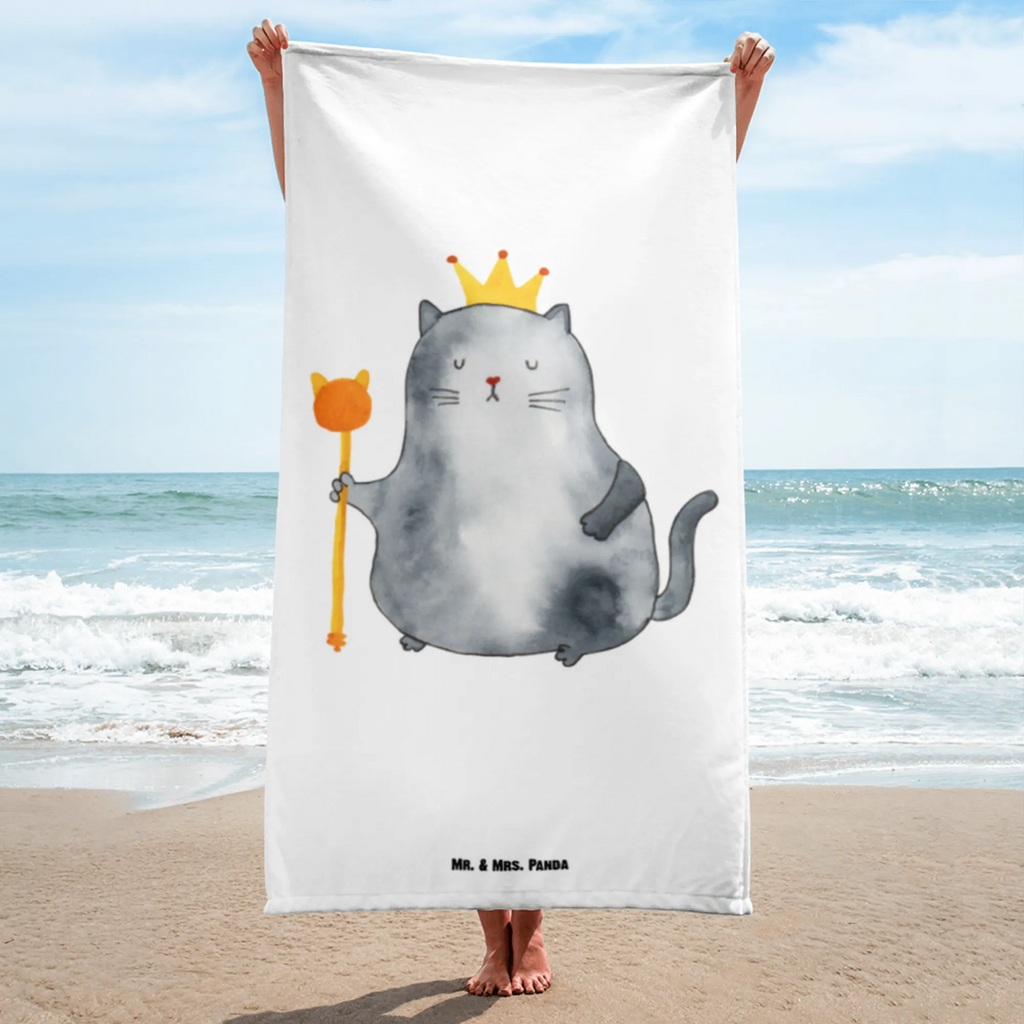 XL Badehandtuch Katze König Handtuch, Badetuch, Duschtuch, Strandtuch, Saunatuch, Katze, Katzenmotiv, Katzenfan, Katzendeko, Katzenfreund, Katzenliebhaber, Katzenprodukte, Katzenartikel, Katzenaccessoires, Katzensouvenirs, Katzenliebhaberprodukte, Katzenmotive, Katzen, Kater, Mietze, Cat, Cats, Katzenhalter, Katzenbesitzerin, Haustier, König, Königin, Queen, Familie, Mietzhaus, Wohnung, erste eigenen Wohnung, Umzug, Einzug