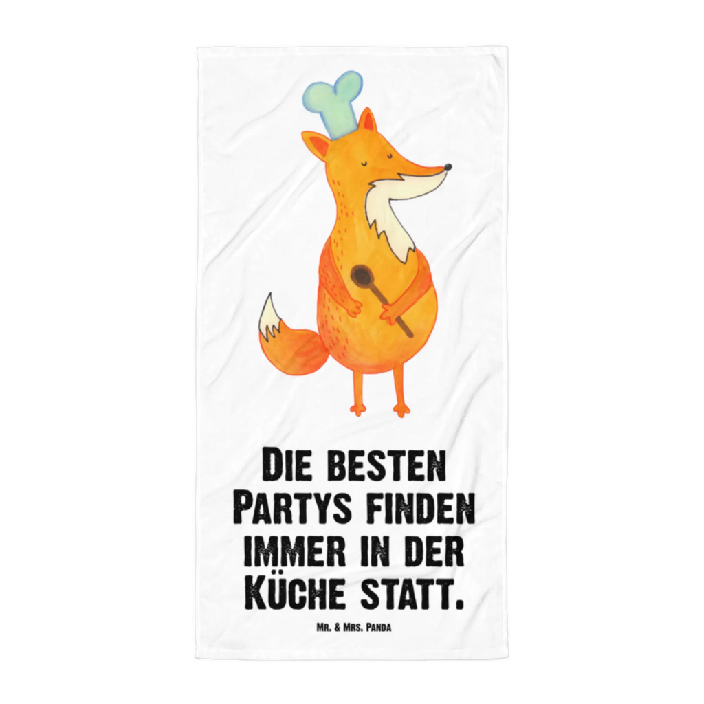 XL Badehandtuch Fuchs Koch Handtuch, Badetuch, Duschtuch, Strandtuch, Saunatuch, Fuchs, Füchse, Koch Geschenk, Küche Spruch, Küche Deko, Köche, Bäcker, Party Spruch, Spruch lustig, witzig