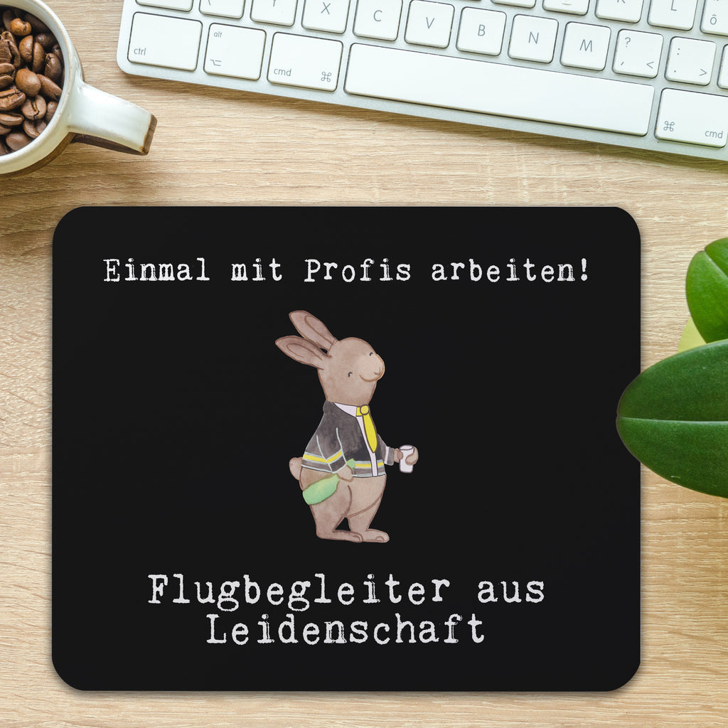 Mauspad Flugbegleiter aus Leidenschaft Mousepad, Computer zubehör, Büroausstattung, PC Zubehör, Arbeitszimmer, Mauspad, Einzigartiges Mauspad, Designer Mauspad, Mausunterlage, Mauspad Büro, Beruf, Ausbildung, Jubiläum, Abschied, Rente, Kollege, Kollegin, Geschenk, Schenken, Arbeitskollege, Mitarbeiter, Firma, Danke, Dankeschön, Flugbegleiter, Steward, Flugsteward, Flight-Attendant